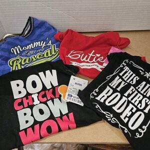 4 Small Dog Tshirts NWT (C)
